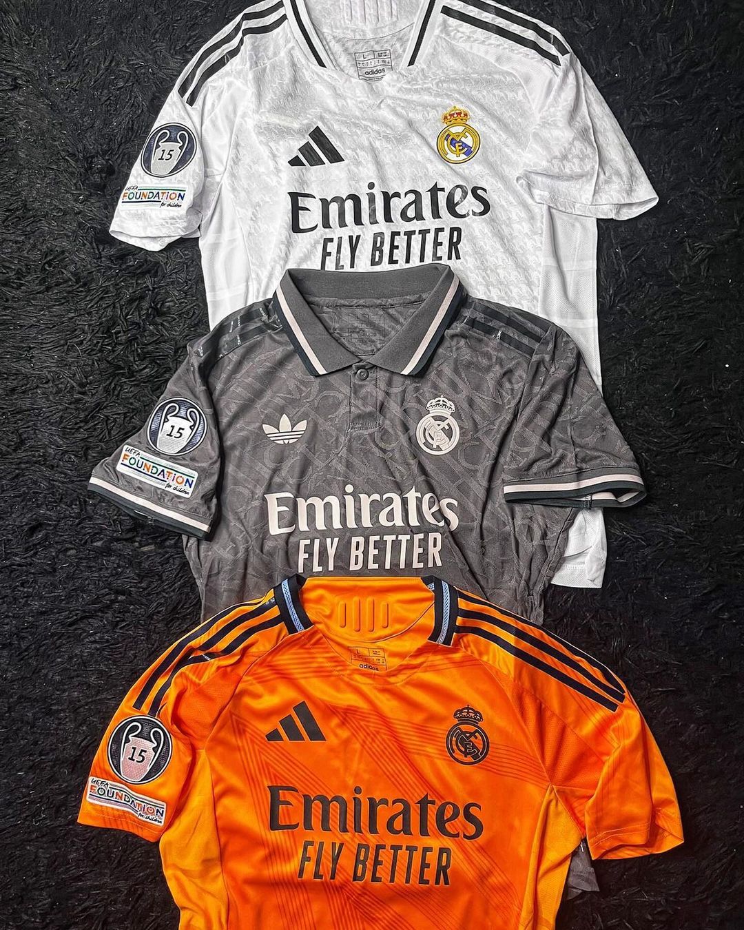 Real Madrid 2024/25 Home Shirt (+PATCHES)