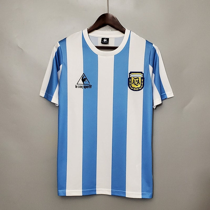 Argentina 1986 Home Retro Shirt