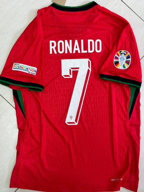 Portugal 24/25 Shirt Player Version - Ronaldo #7 (+Patches)