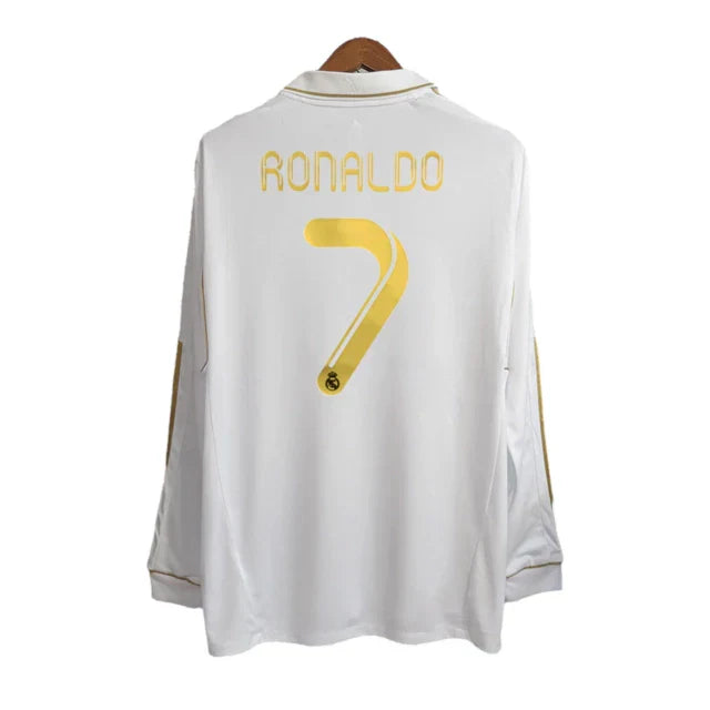 Real Madrid UCL 2011/12 Retro Shirt - Ronaldo #7 (+Patches)